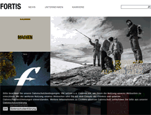 Tablet Screenshot of fortis-it.de